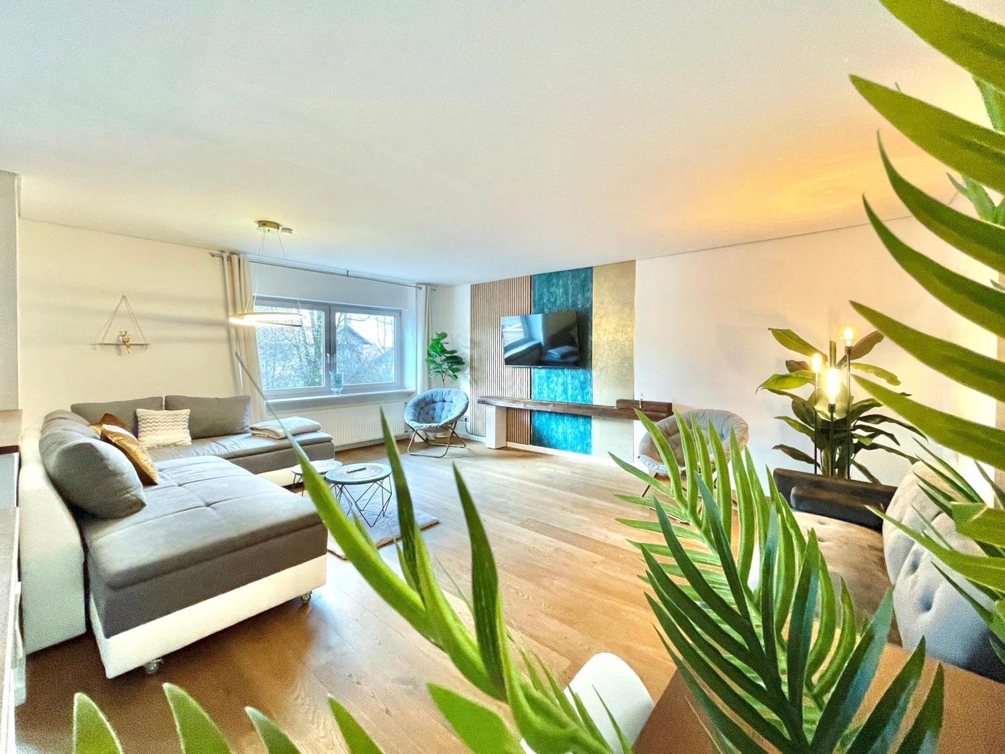 130M2 Loft - Balkon, Smart Tv, Badewanne, Kaffee Apartman Rosenheim Kültér fotó