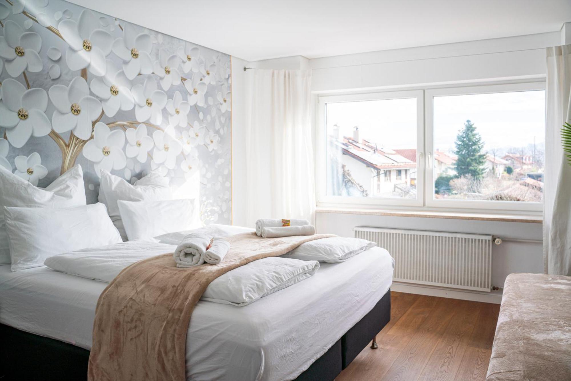 130M2 Loft - Balkon, Smart Tv, Badewanne, Kaffee Apartman Rosenheim Kültér fotó